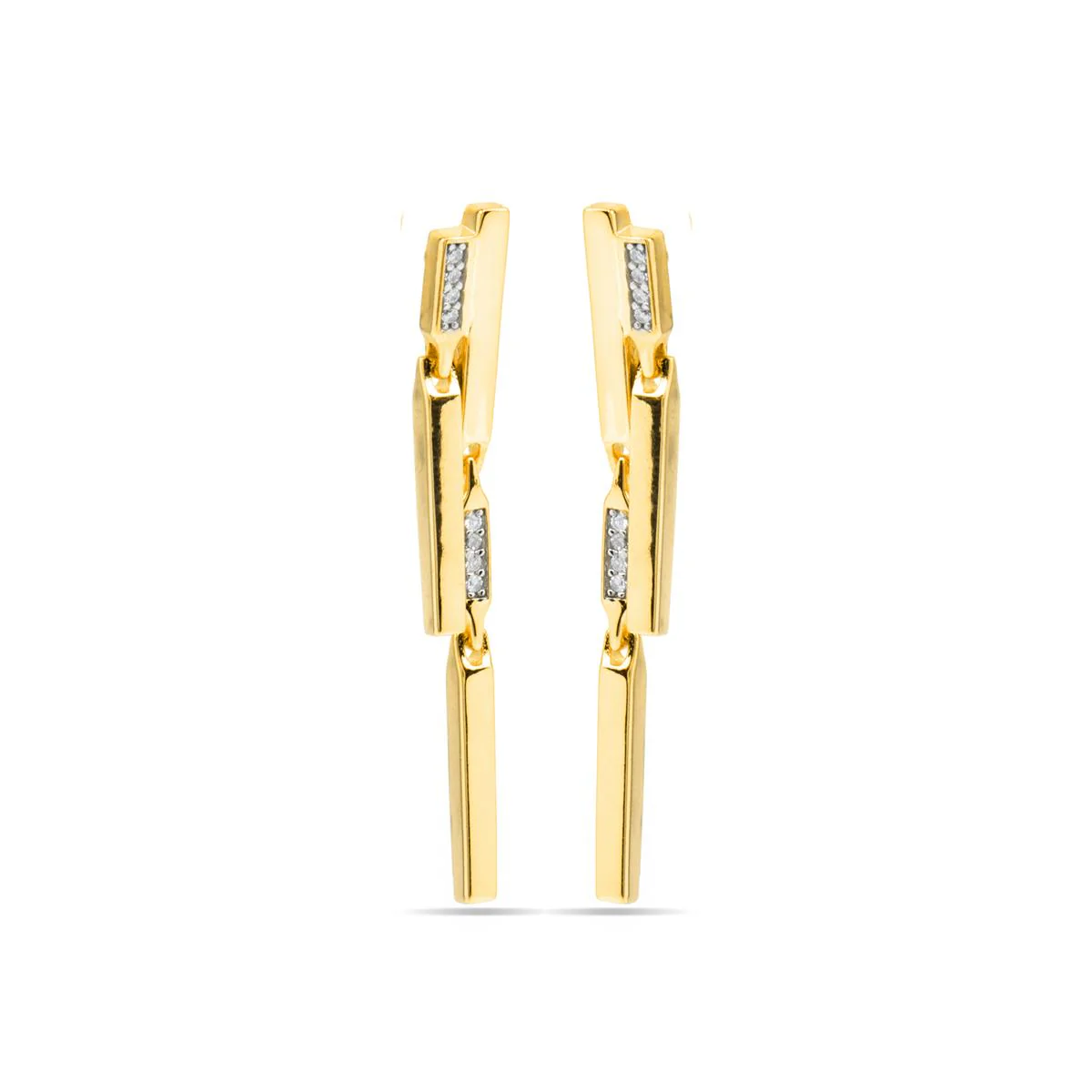 Pendientes Onca Plata de Ley 925 - Onca BLANCO