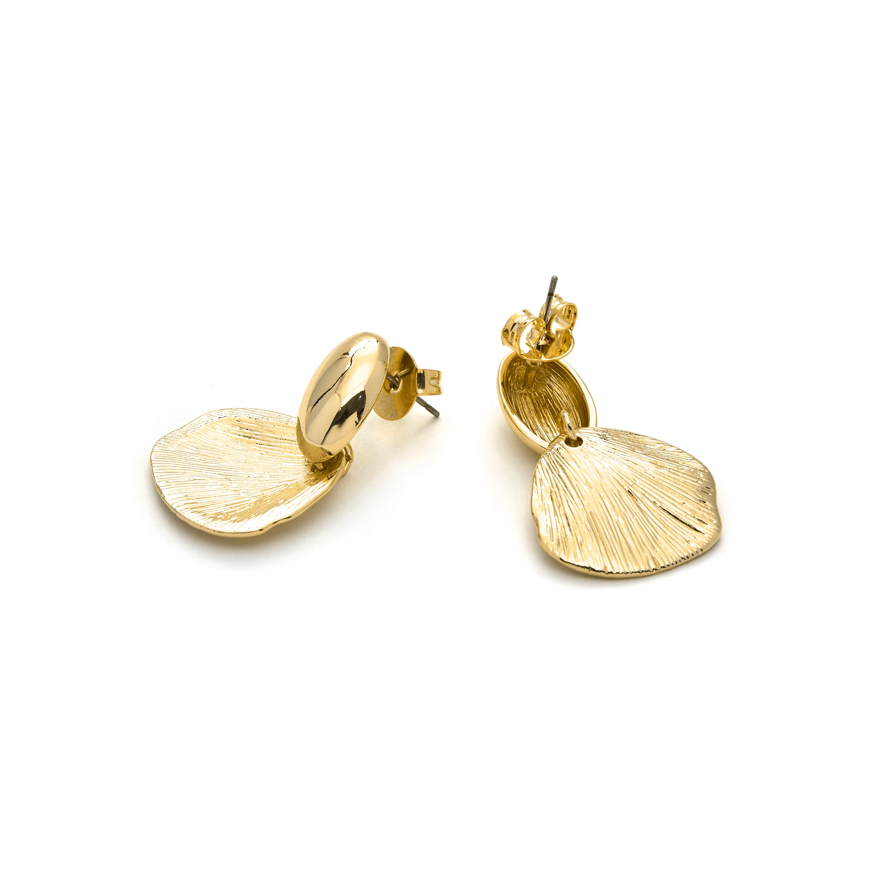 Pendientes acabado oro 18k - Ondex - Image 5