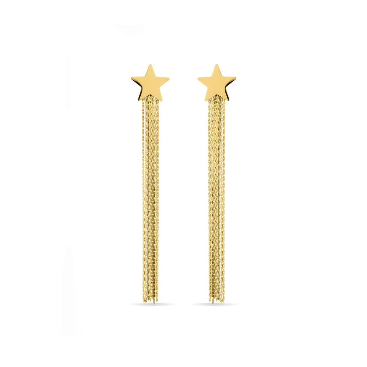 Pendientes Oniu acabado oro 18k - Oniu AMARILLO