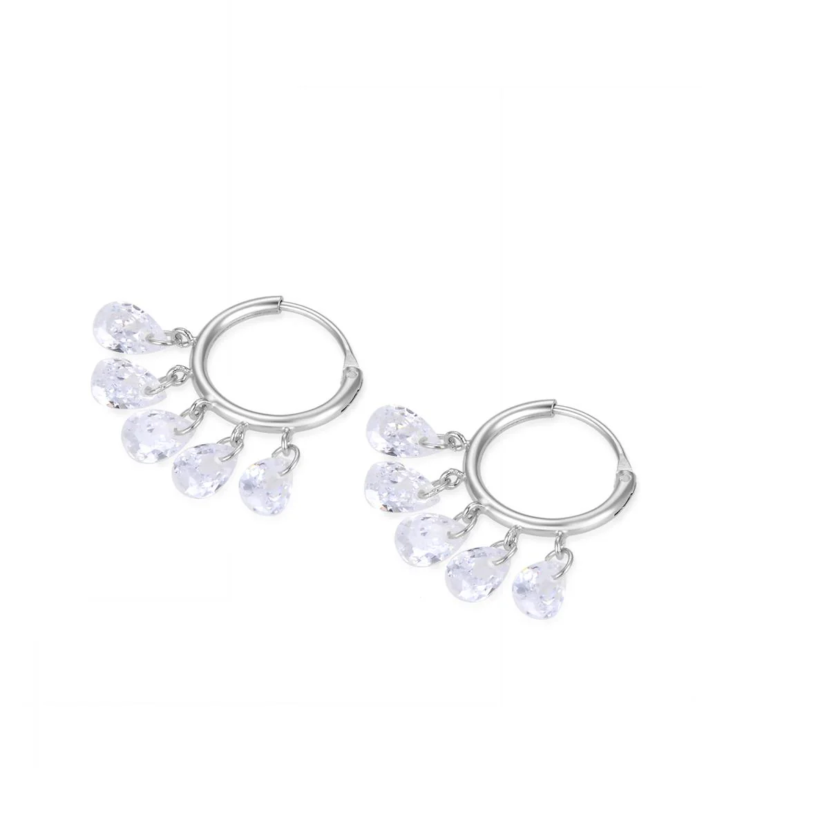 Pendientes Onxo Plata De Ley 925 - Onxo BLANCO - Image 3