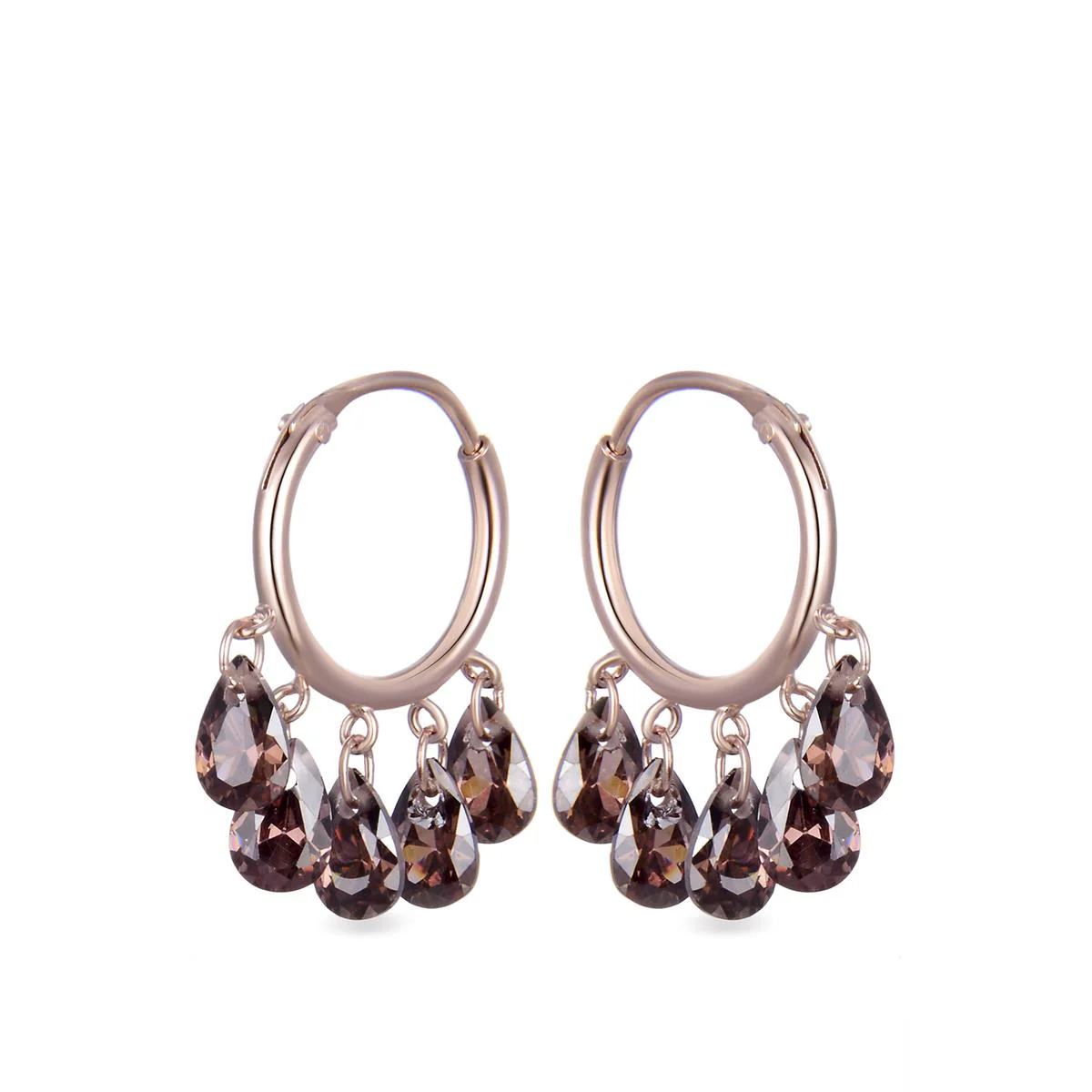 Pendientes Onxo Plata De Ley 925 - Onxo MARRON - Image 2