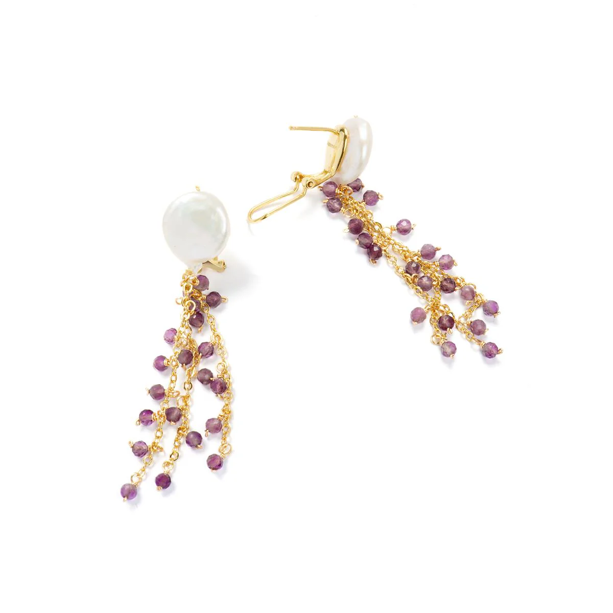Pendientes Orgwa Plata De Ley 925 - Orgwa ROSA - Image 3