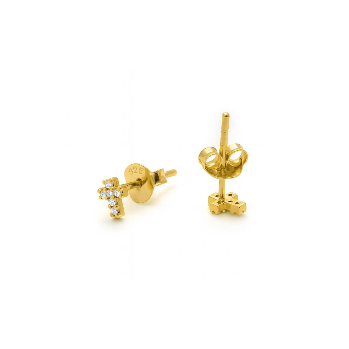 Pendientes Orni Plata de Ley 925 - Orni BLANCO - Image 3