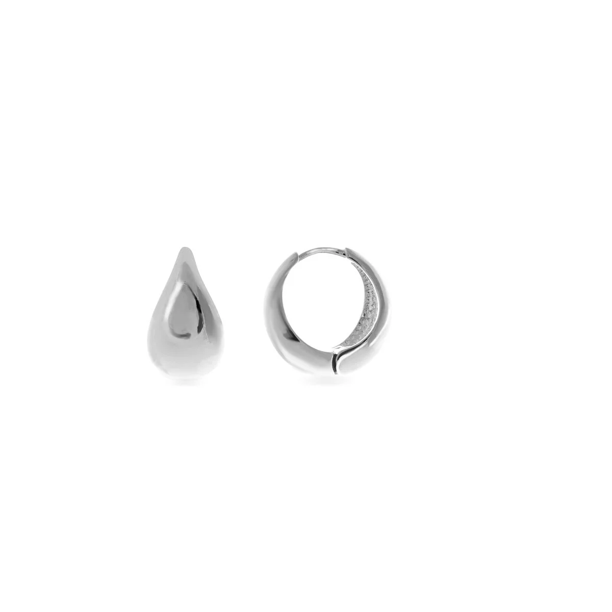 Pendientes Ornoth acabado en Rodio - Ornoth GRIS