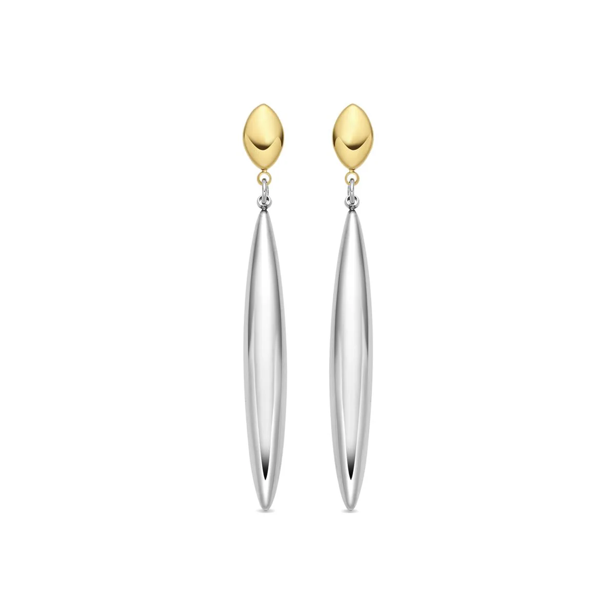 Pendientes acabado en oro amarillo de 18k - Grunder
