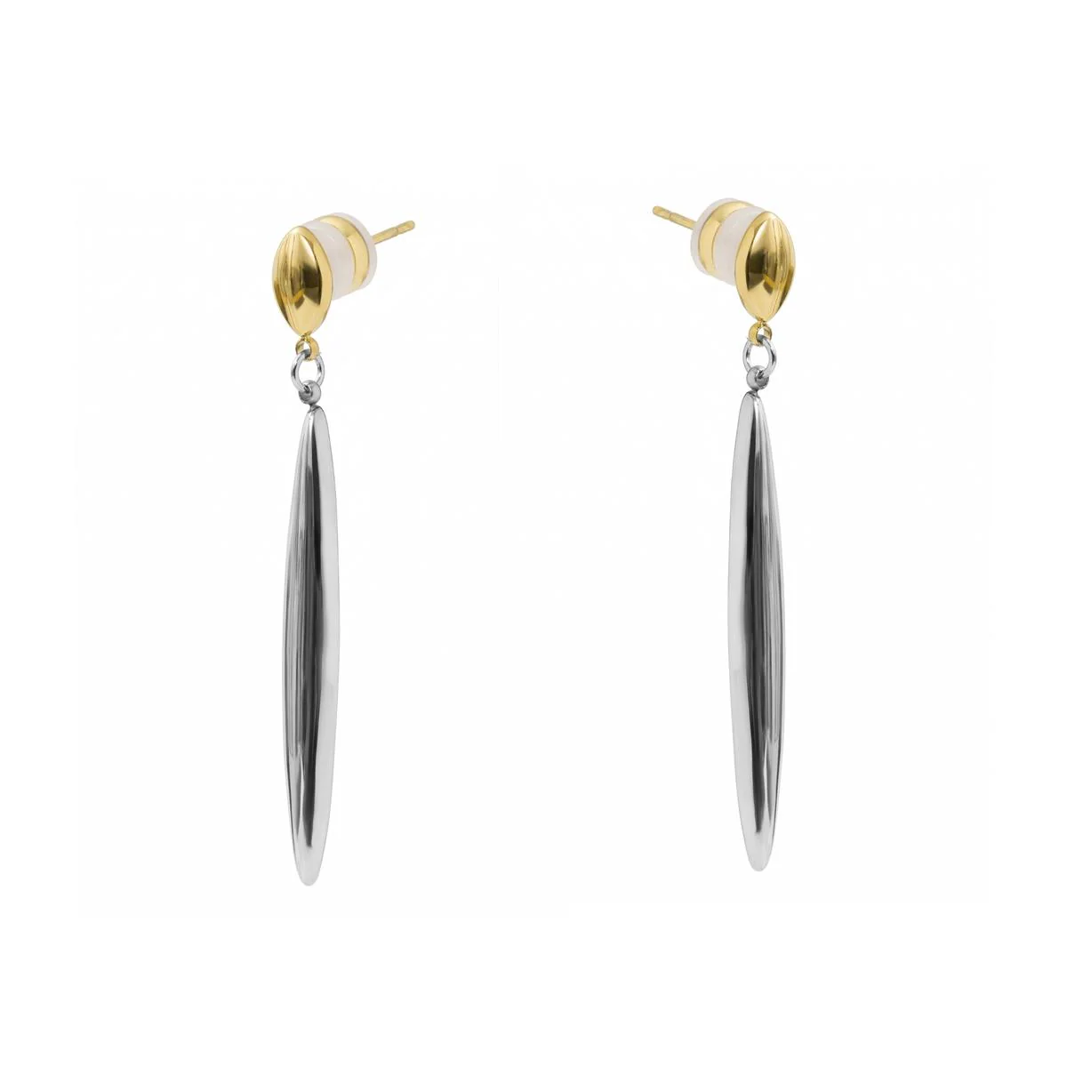 Pendientes acabado en oro amarillo de 18k - Grunder - Image 3