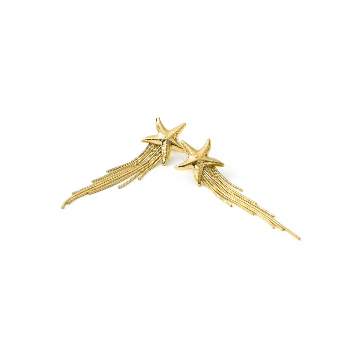 Pendientes acabado en oro amarillo de 18k - Indora - Image 3