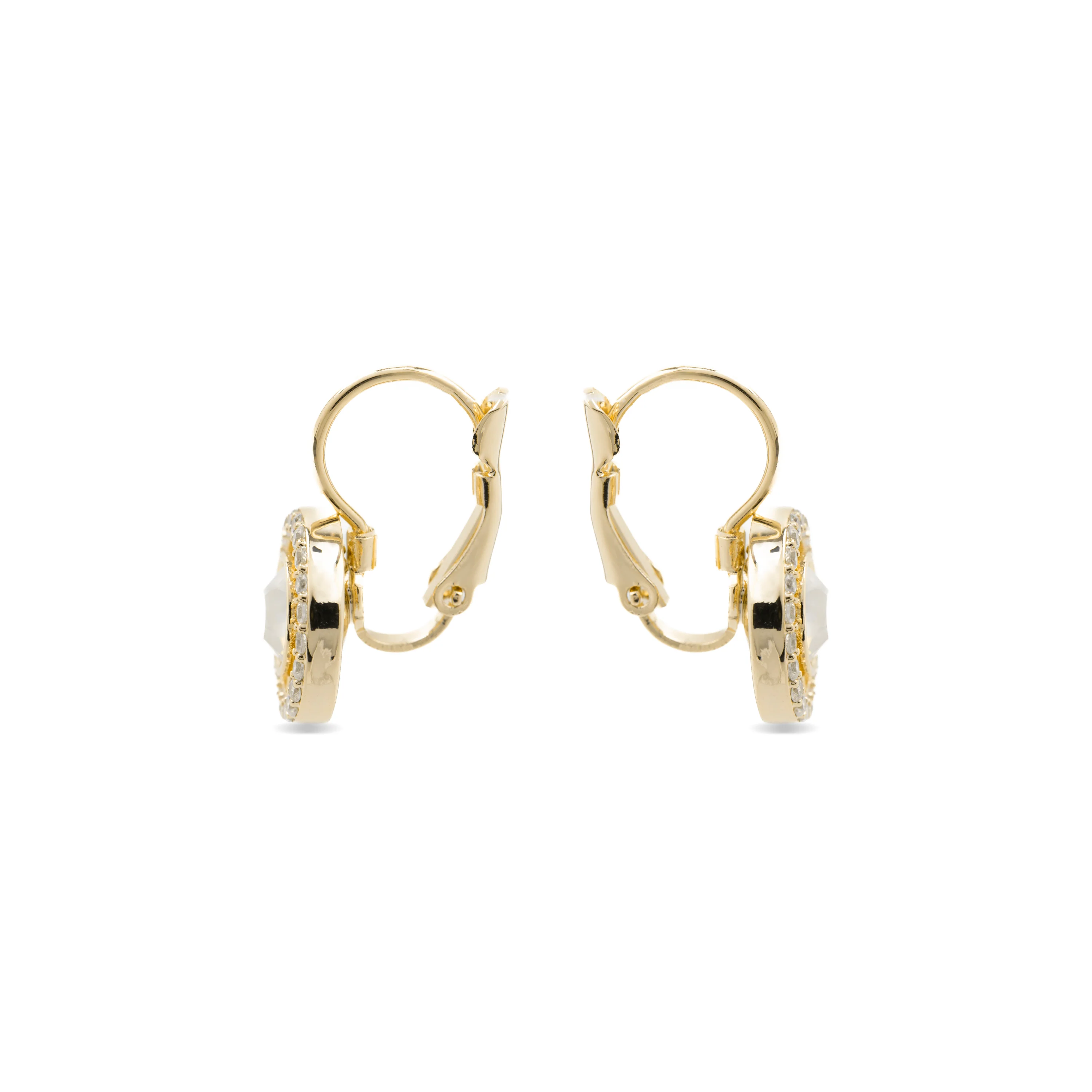 Pendientes con Circonita Brillante acabado oro 18k - Othal - Image 3