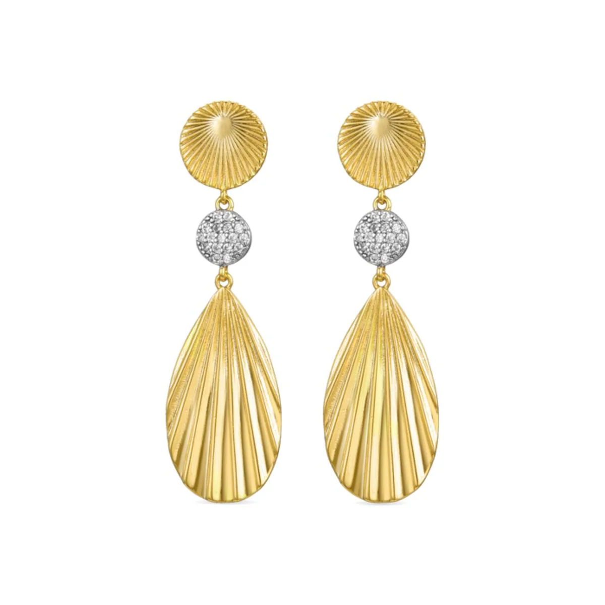 Pendientes Pabrak Plata De Ley 925 - Pabrak BLANCO