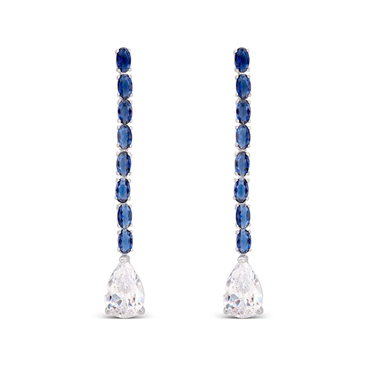 Pendientes Paiya Plata De Ley 925 - Paiya AZUL