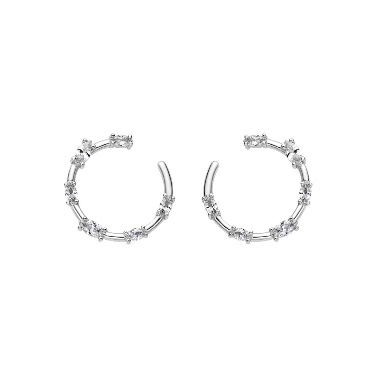 Pendientes Parkya Plata de Ley 925 - Parkya BLANCO
