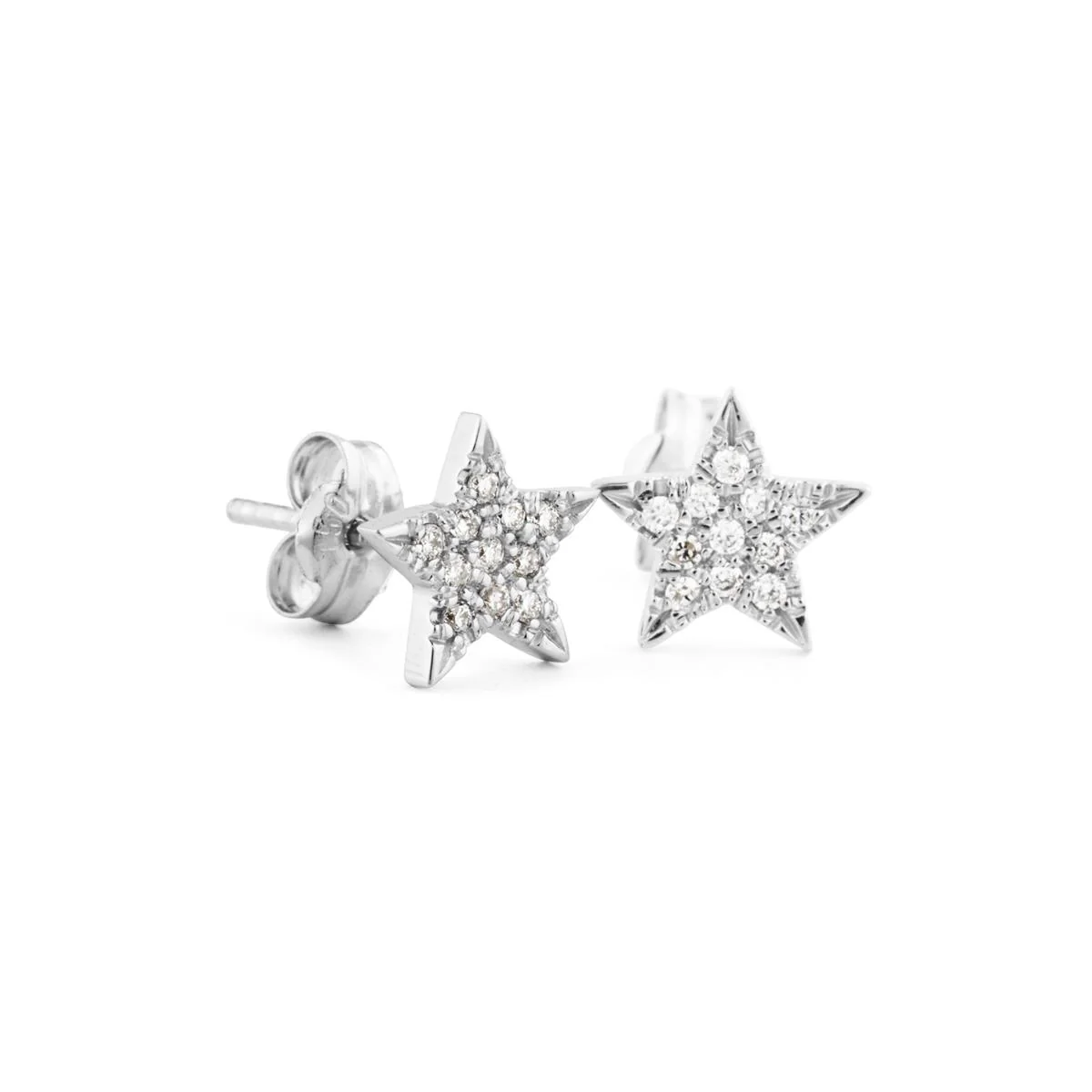 Pendientes Luxenter Oro De Ley De 18 Quilates - Pher BLANCO - Image 3