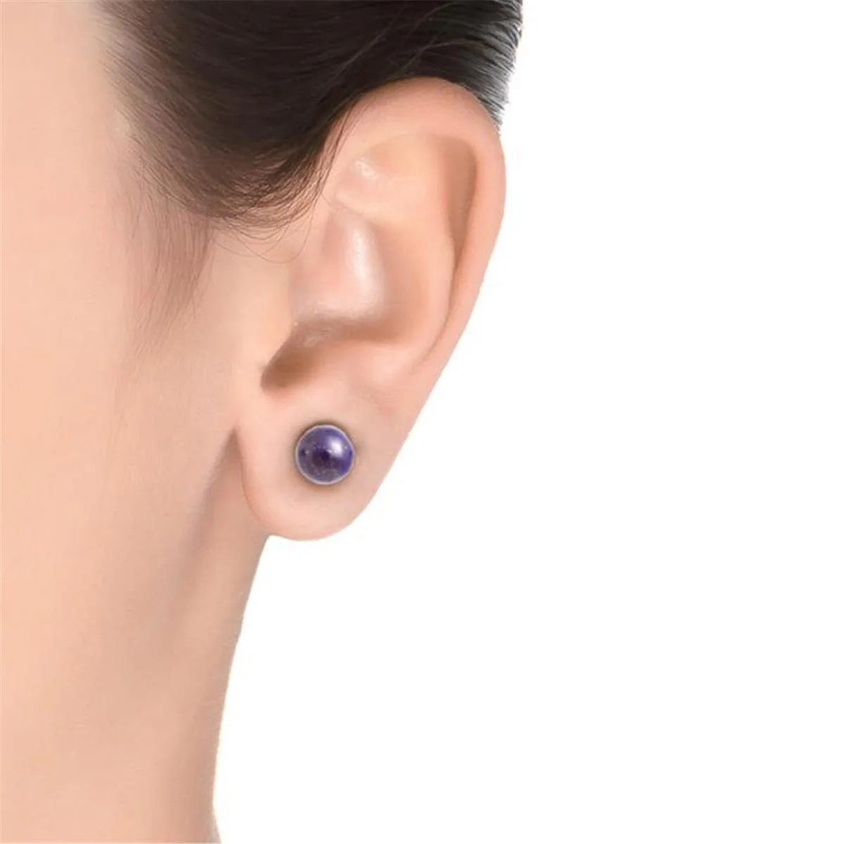 Pendientes Poder Plata De Ley 925 - Poder AZUL - Image 2