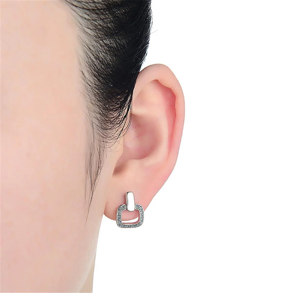 Pendientes Prida Plata De Ley 925 - Prida BLANCO - Image 2