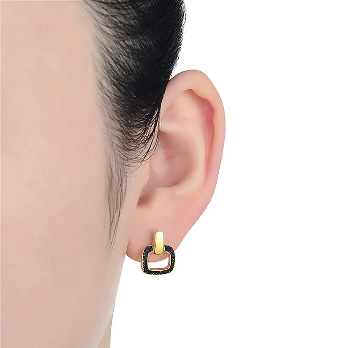 Pendientes Prida Plata De Ley 925 - Prida NEGRO - Image 2