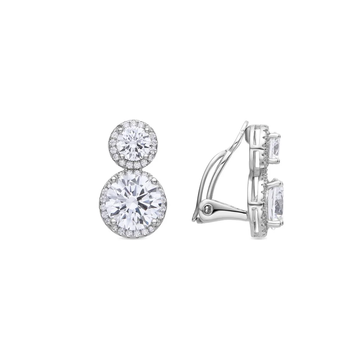 Pendientes Pruka Plata de Ley 925 - Pruka BLANCO