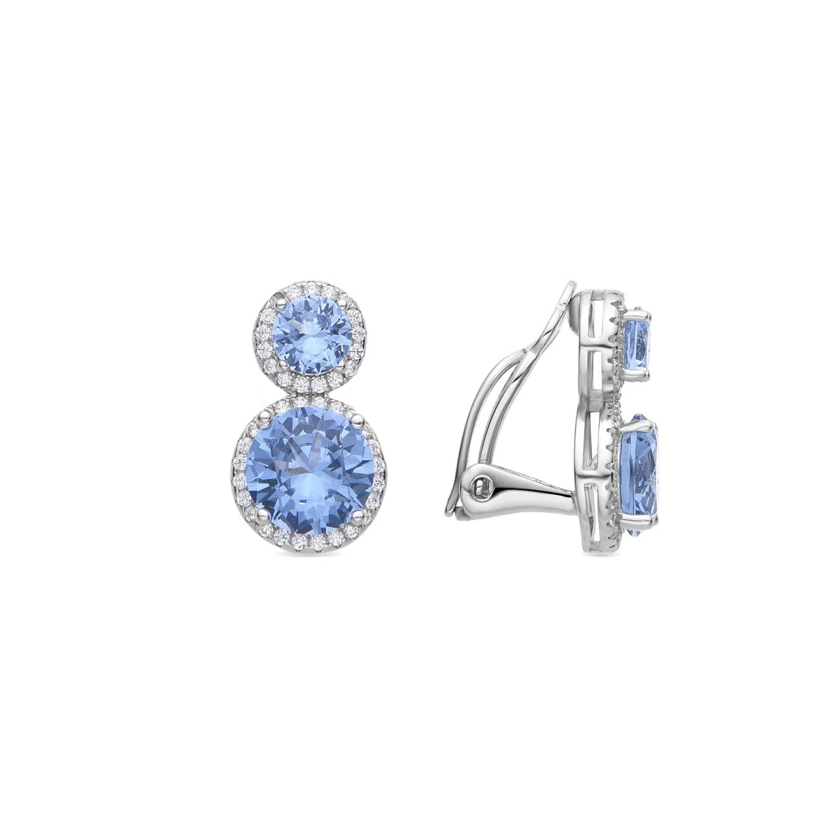Pendientes Pruka Plata de Ley 925 - Pruka AZUL