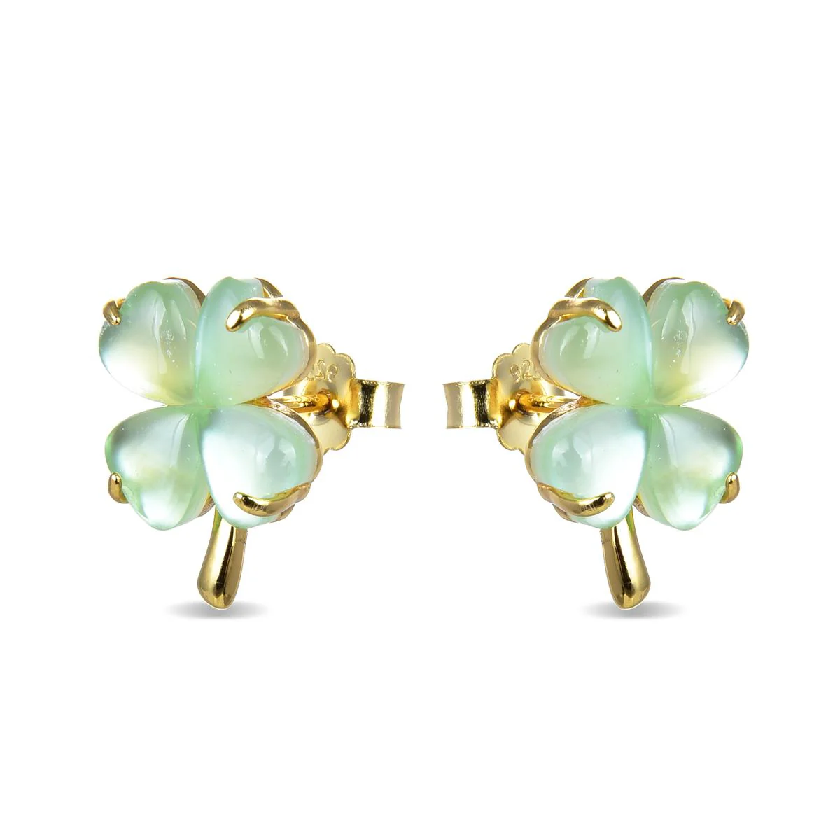 Pendientes Quako Plata De Ley 925 - Quako VERDE - Image 2