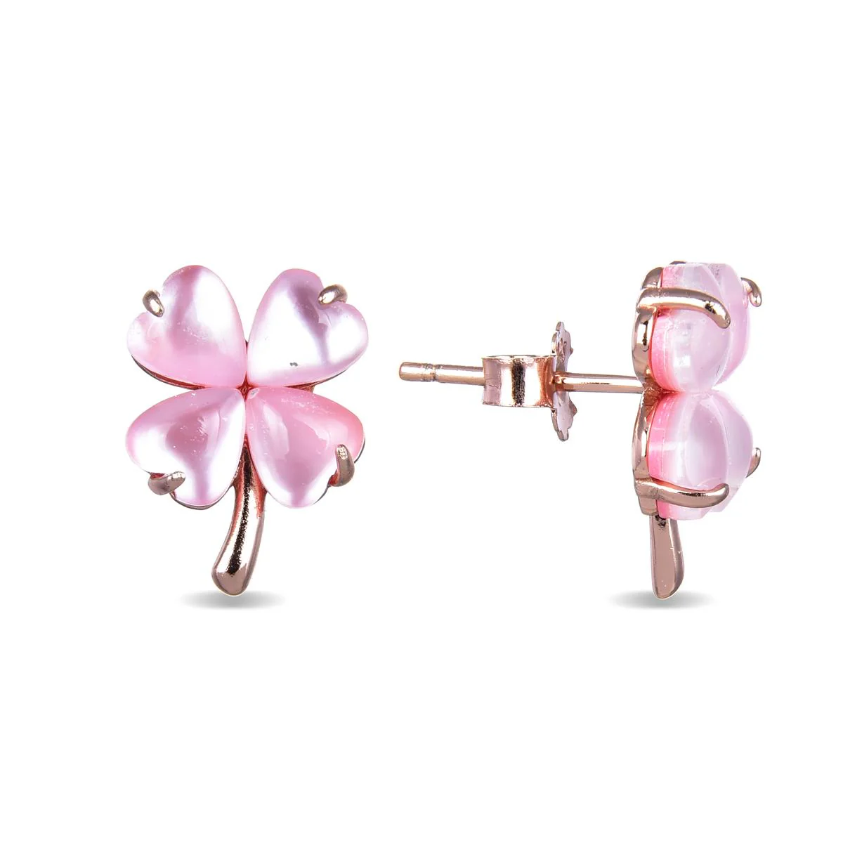 Pendientes Quako Plata De Ley 925 - Quako ROSA