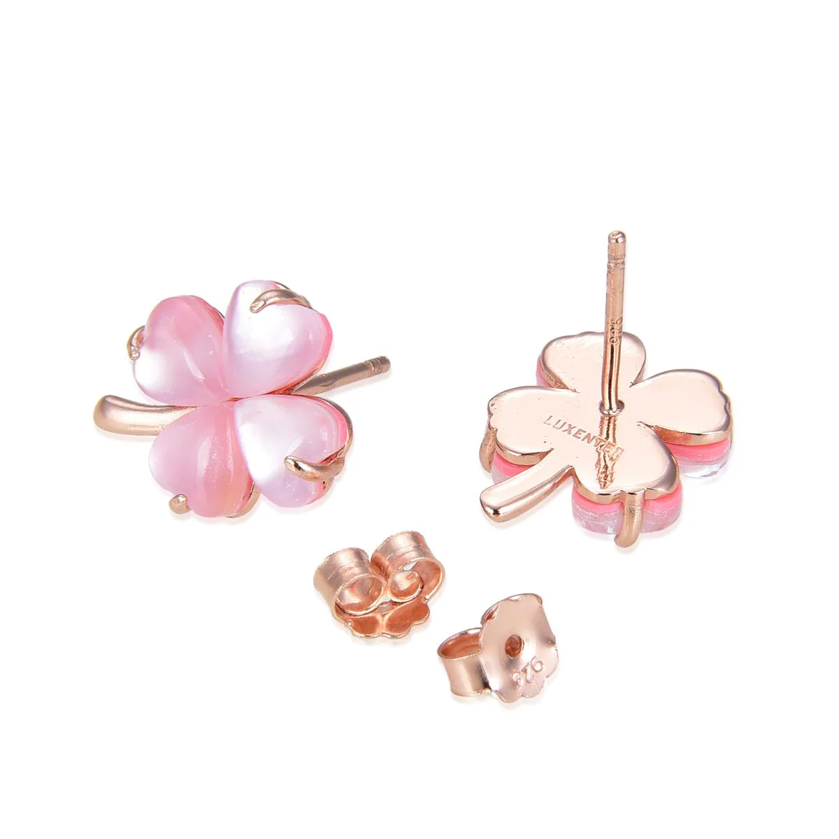 Pendientes Quako Plata De Ley 925 - Quako ROSA - Image 3