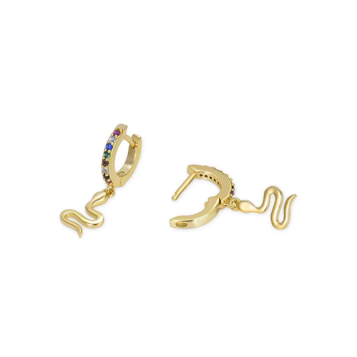 Pendientes Qurah Plata De Ley 925 - Qurah MULTICOLOR - Image 3