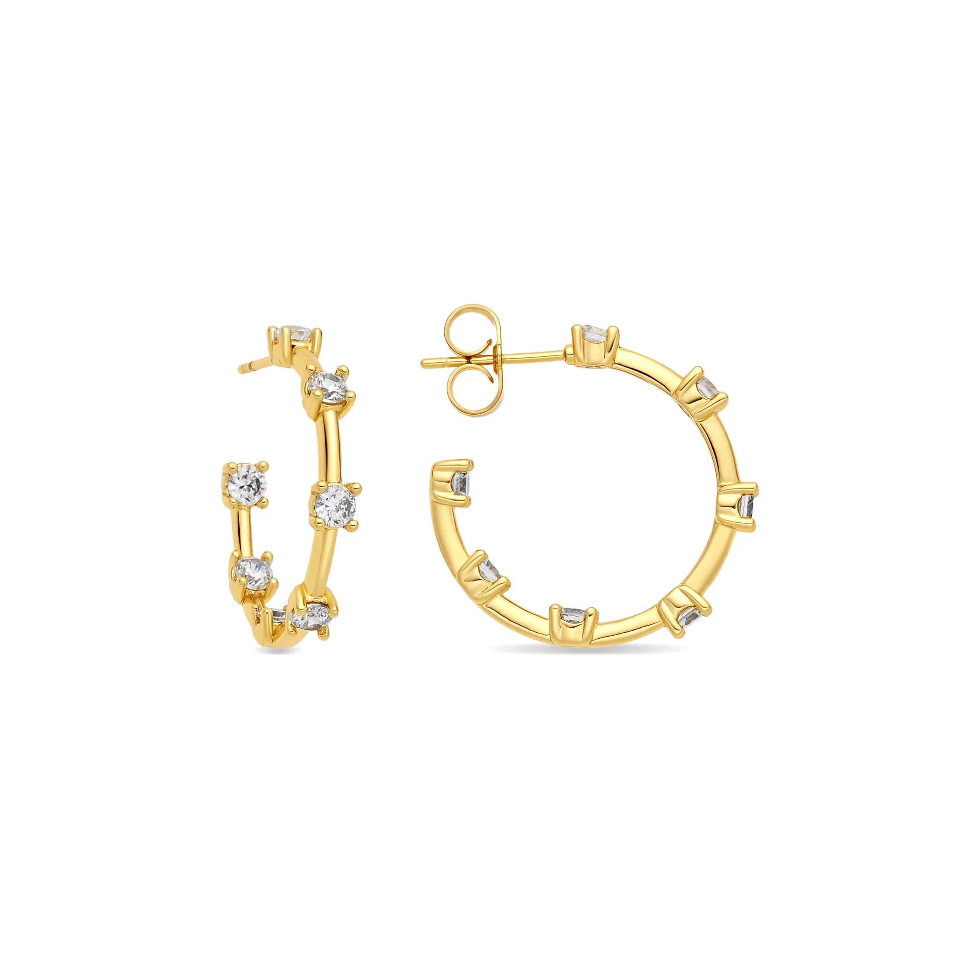 Pendientes Rablo acabado oro amarillo 18k - Rablo
