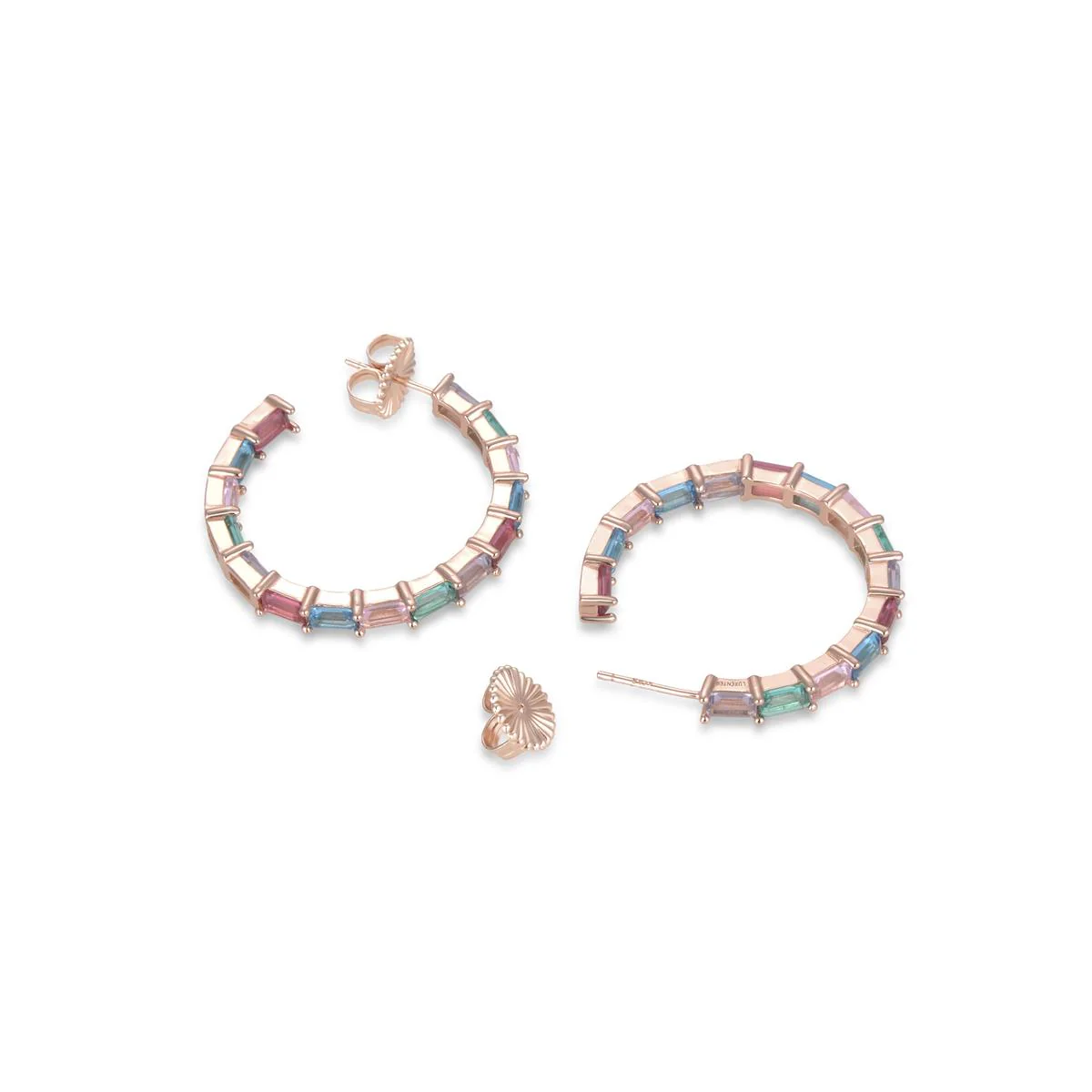 Pendientes Radram Plata De Ley 925 - Radram MULTICOLOR - Image 3