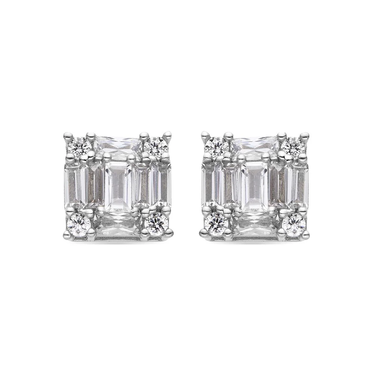 Pendientes Rakna Plata de Ley 925 - Rakna BLANCO