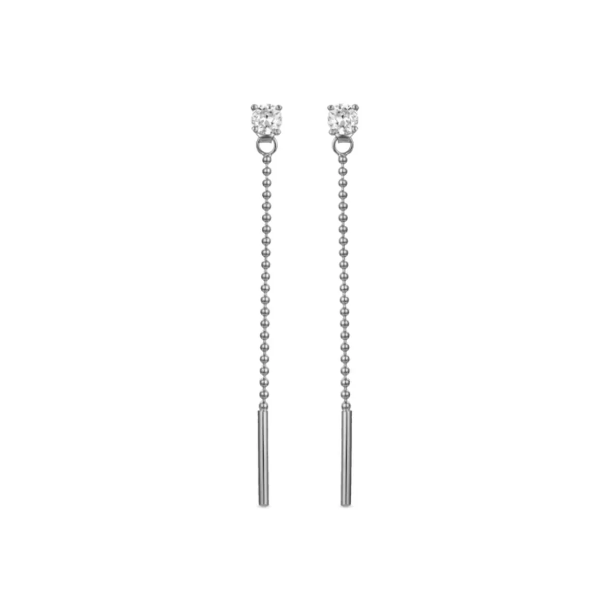 Pendientes Ralad Plata De Ley 925 - Ralad BLANCO