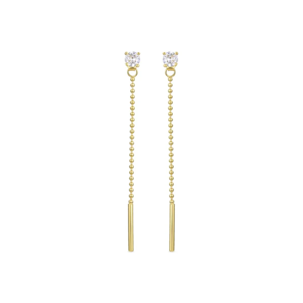 Pendientes Ralad Plata De Ley 925 - Ralad BLANCO