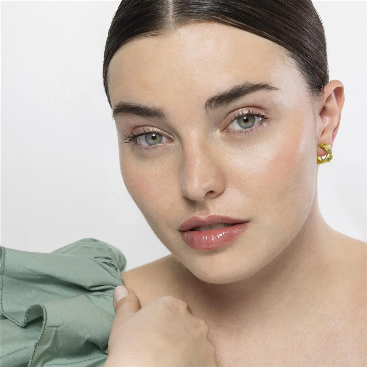 Pendientes Reina Plata de Ley 925 - Reina AMARILLO - Image 4