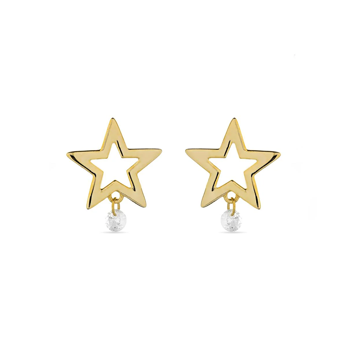 Pendientes Rekin Plata de Ley 925 - Rekin BLANCO