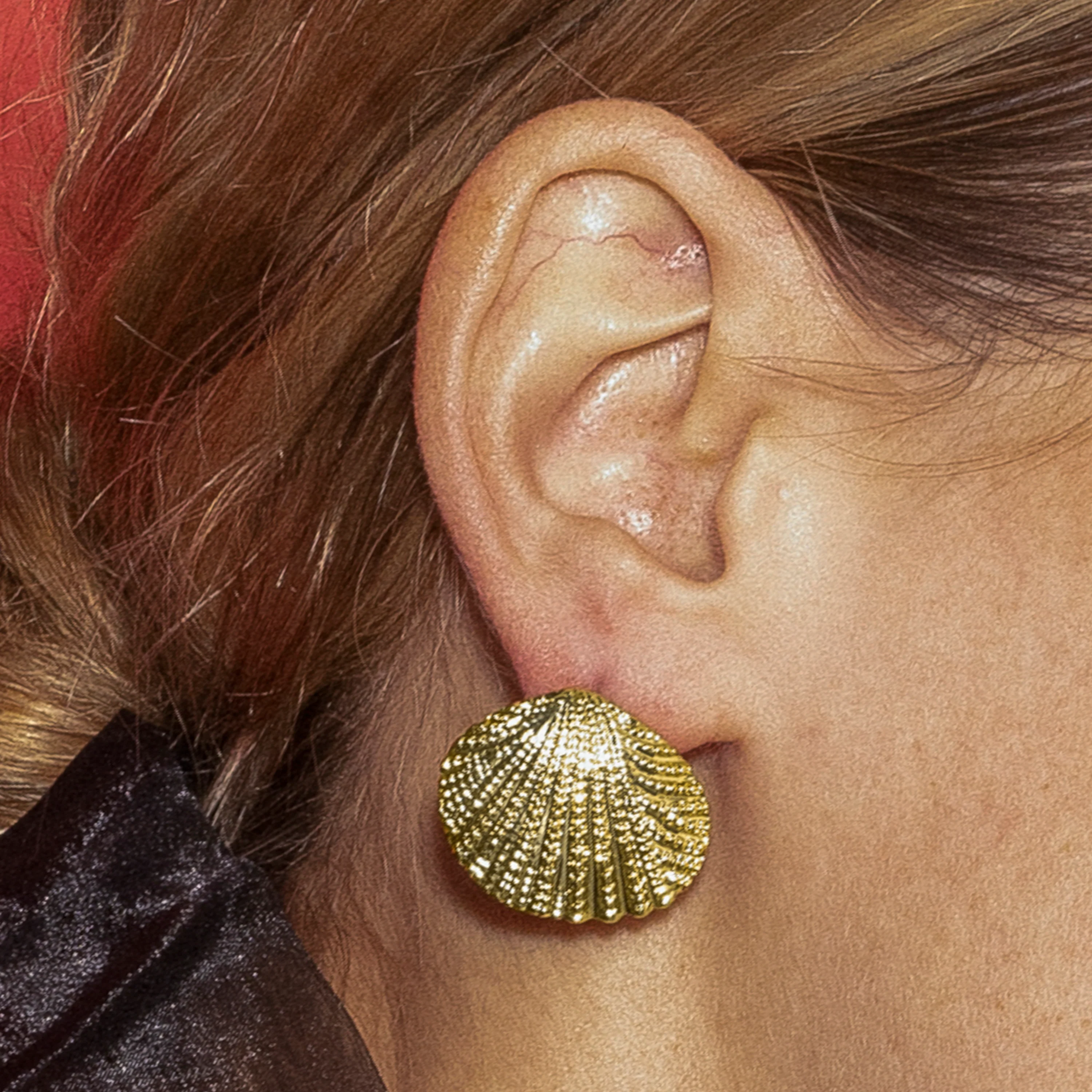 Pendientes acabado oro 18k - Rekre - Image 4
