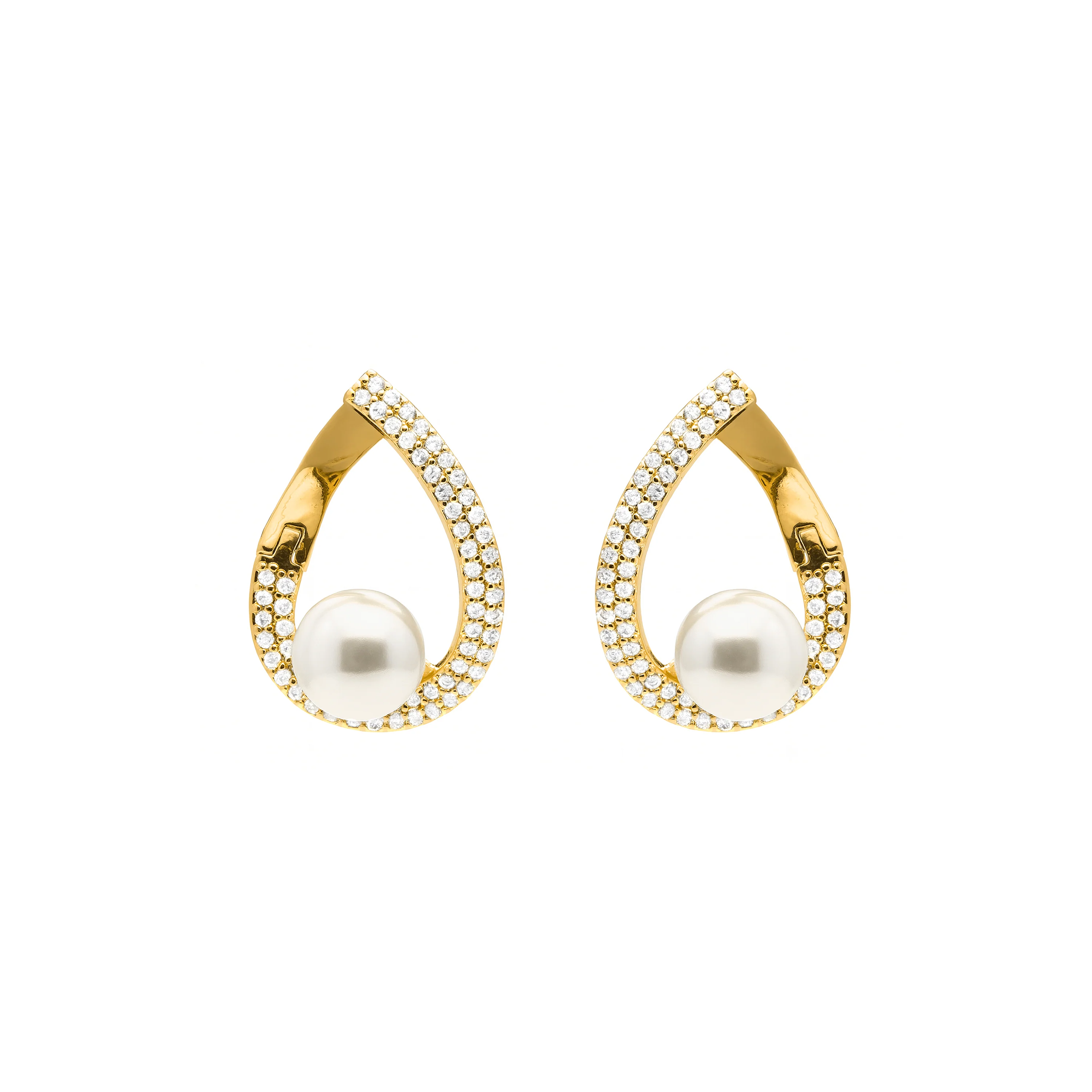 Pendientes acabado en oro amarillo 18k - Renci