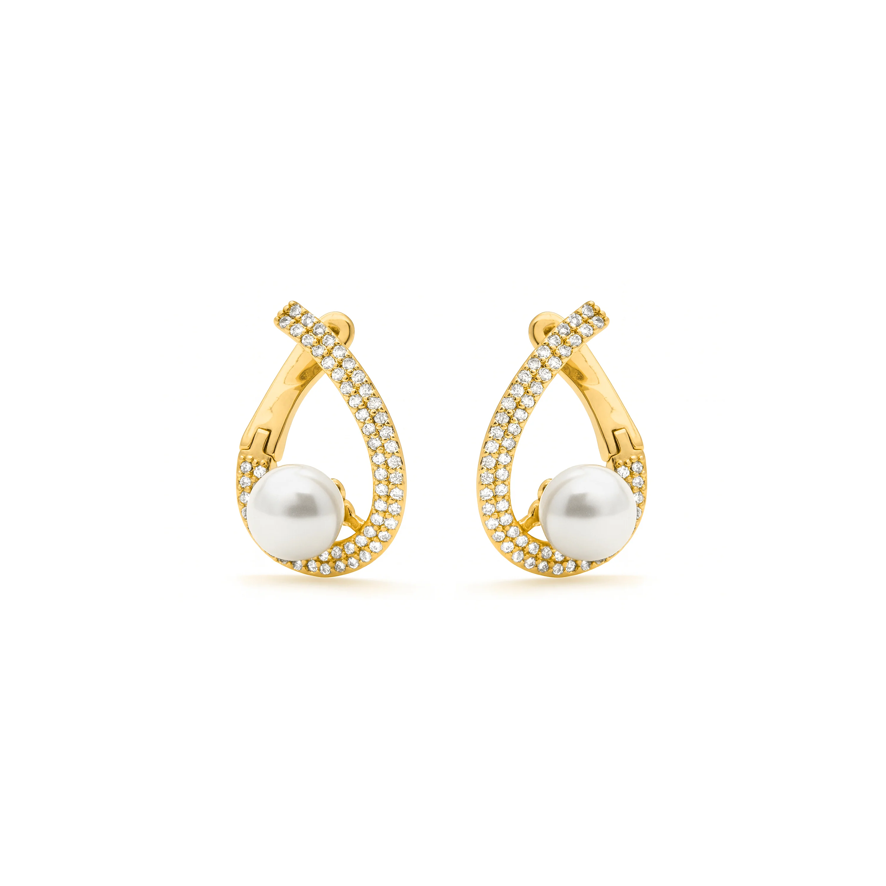 Pendientes acabado en oro amarillo 18k - Renci - Image 3