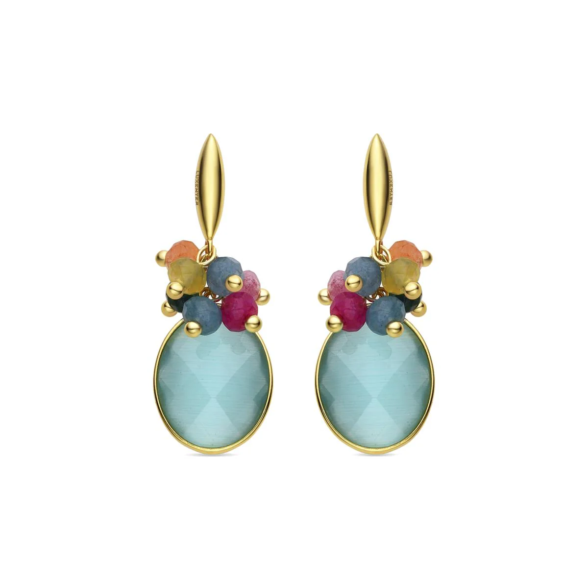 Pendientes Reoli Plata de Ley 925 - Reoli AZUL