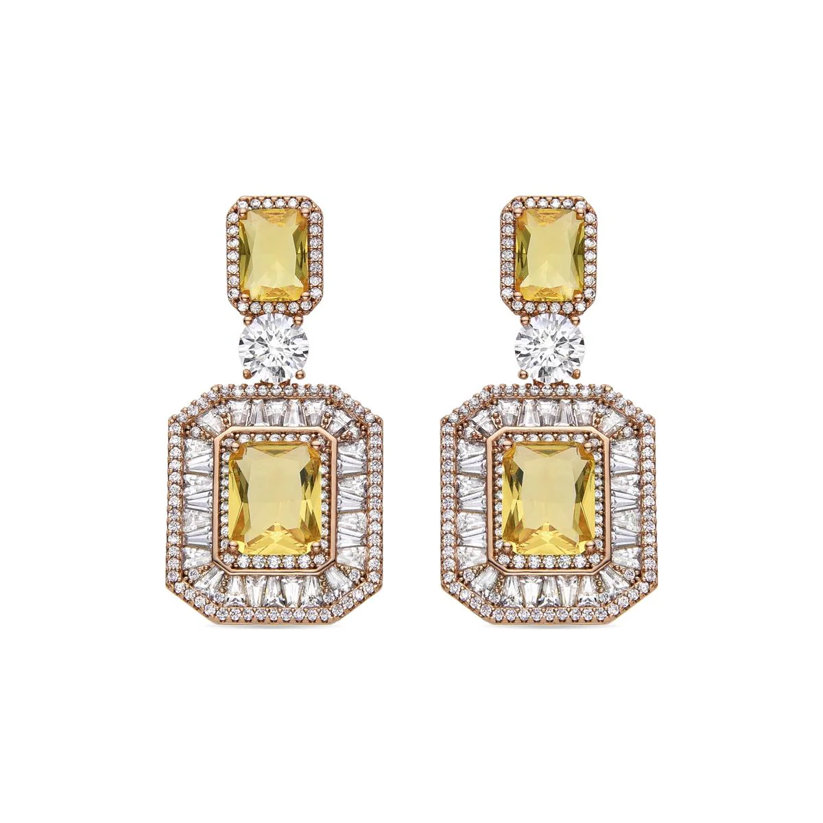Pendientes Rerva acabados en oro 18K - Rerva AMARILLO