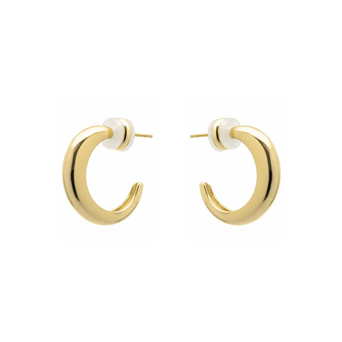 Pendientes acabado en oro amarillo de 18k - Reya - Image 3