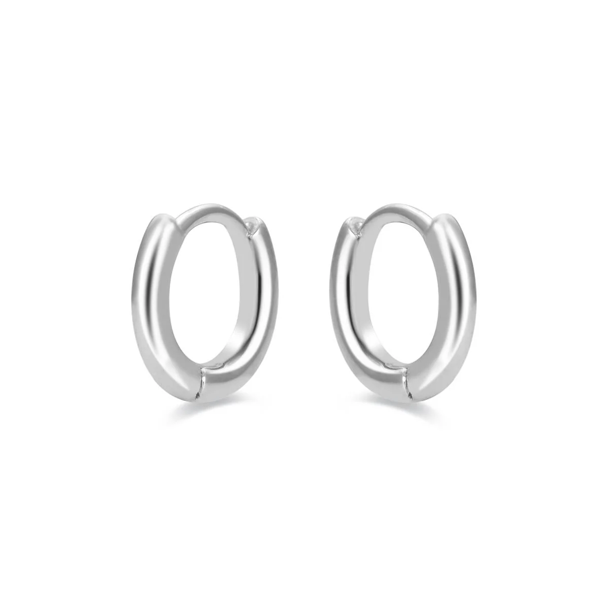 Pendientes Ricbeorn Plata de Ley 925 - 8mm - Ricbeorn GRIS - Image 2