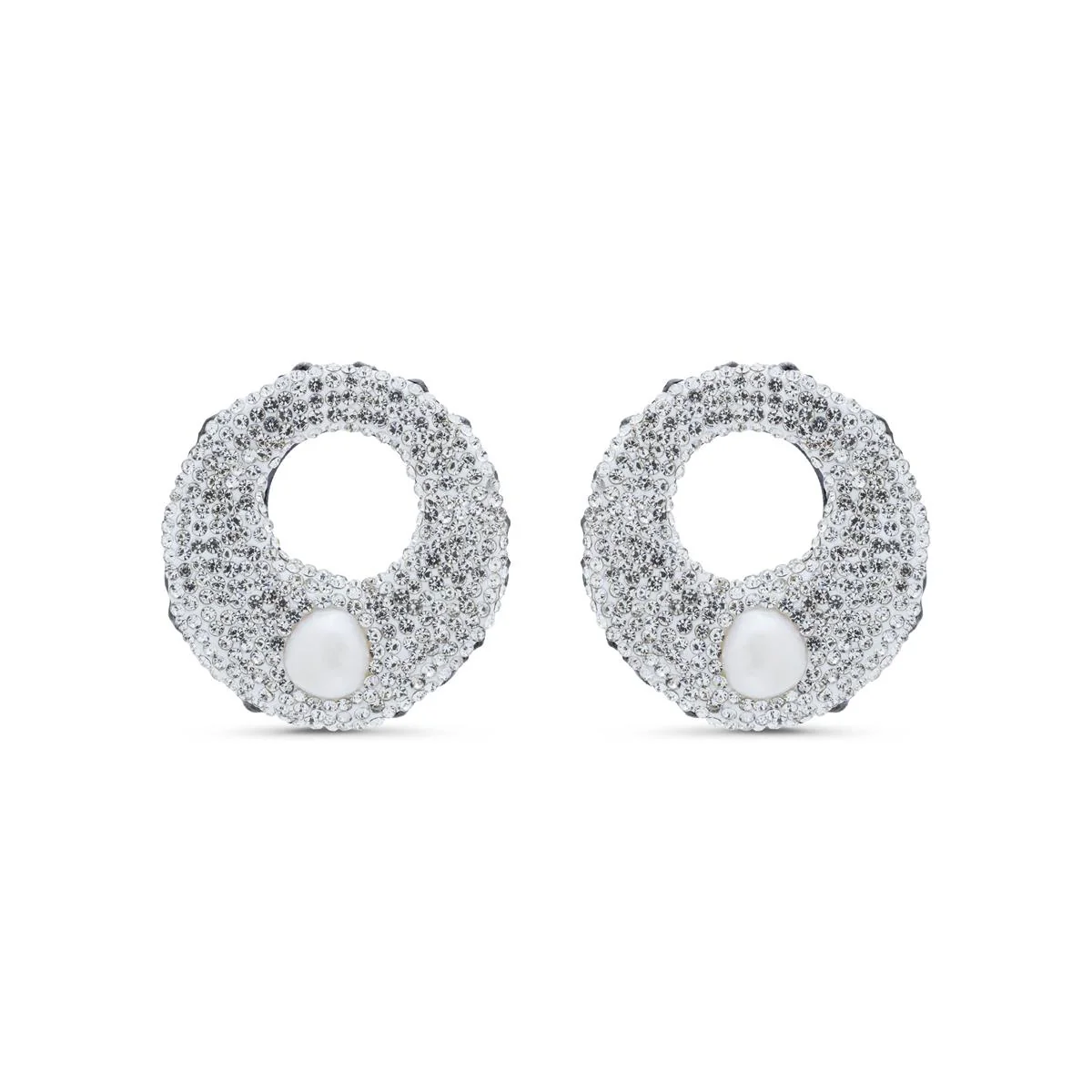 Pendientes Richso acabado en Rodio - Richso BLANCO