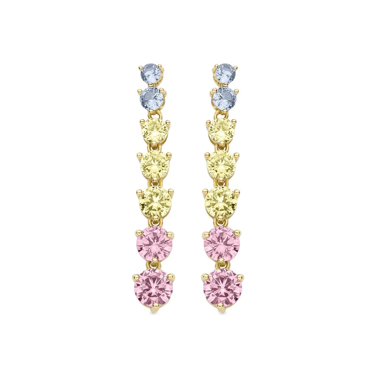 Pendientes Rinsi Plata De Ley 925 - Rinsi MULTICOLOR