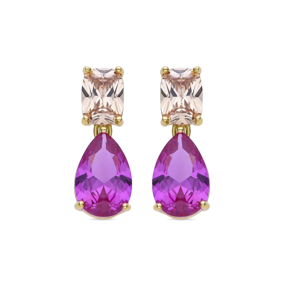 Pendientes Risius Plata de Ley 925 - Risius AMARILLO