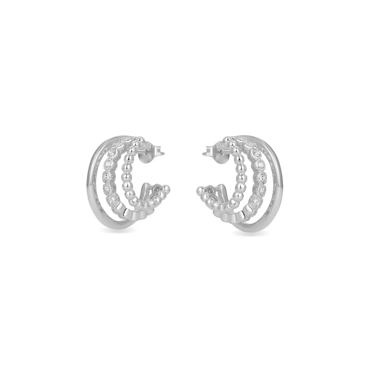 Pendientes Riusah Plata De Ley 925 - Riusah BLANCO - Image 2