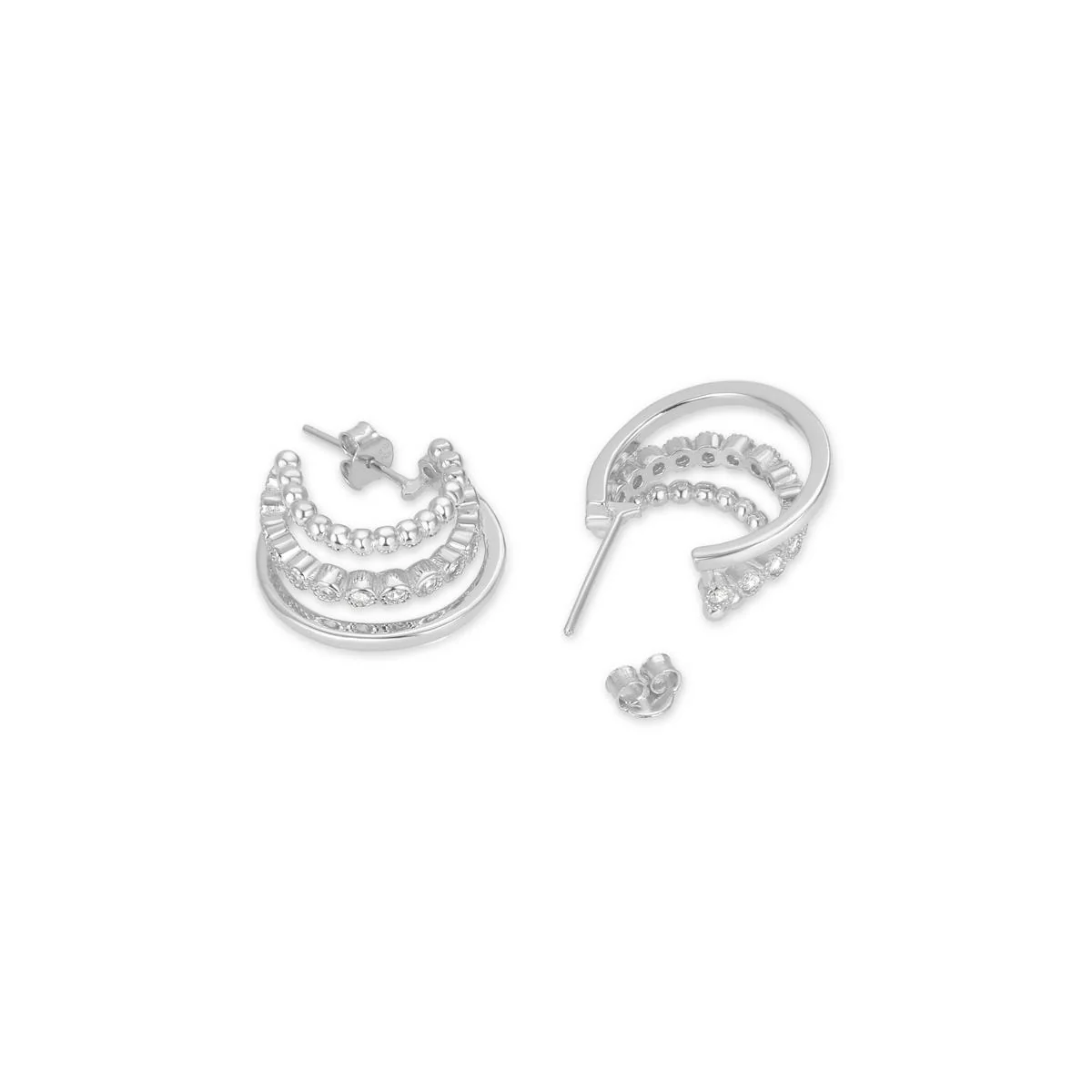 Pendientes Riusah Plata De Ley 925 - Riusah BLANCO - Image 3