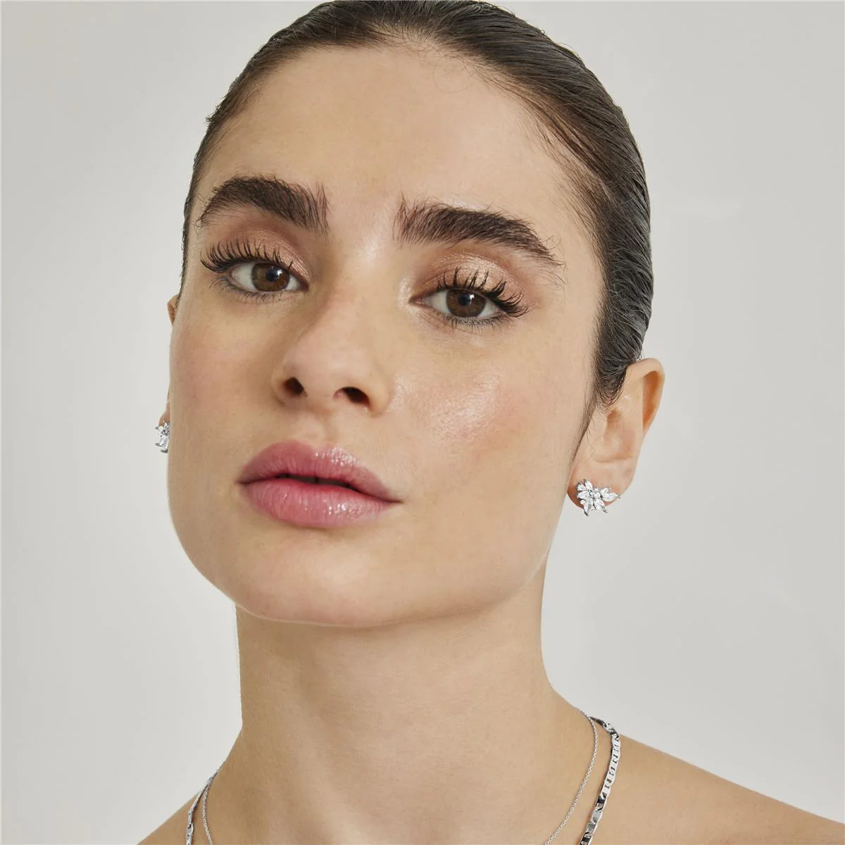 Pendientes Rive Plata De Ley 925 - Rive BLANCO - Image 4