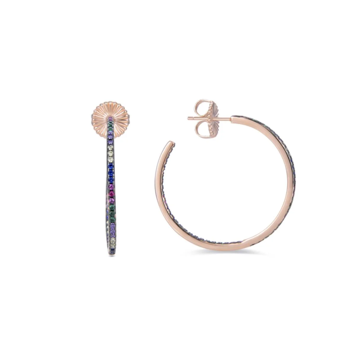 Pendientes Roa Plata De Ley 925 - Roa MULTICOLOR