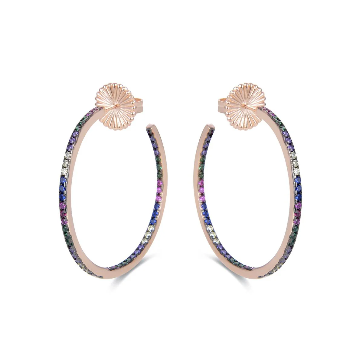 Pendientes Roa Plata De Ley 925 - Roa MULTICOLOR - Image 2