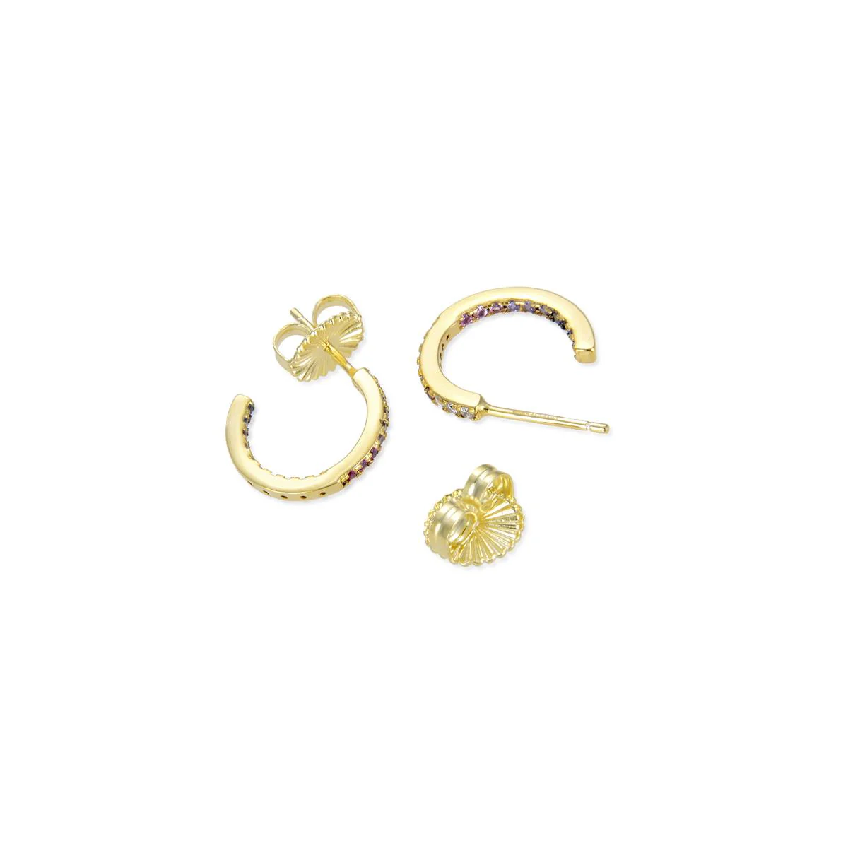 Pendientes Roa Plata De Ley 925 - Roa MULTICOLOR - Image 3
