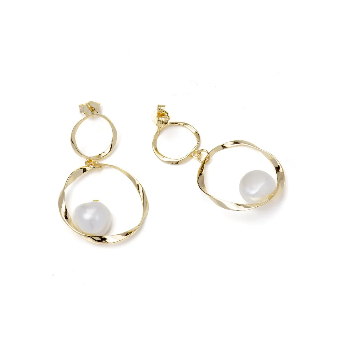 Pendientes Rokohr Plata De Ley 925 - Rokohr BLANCO - Image 3