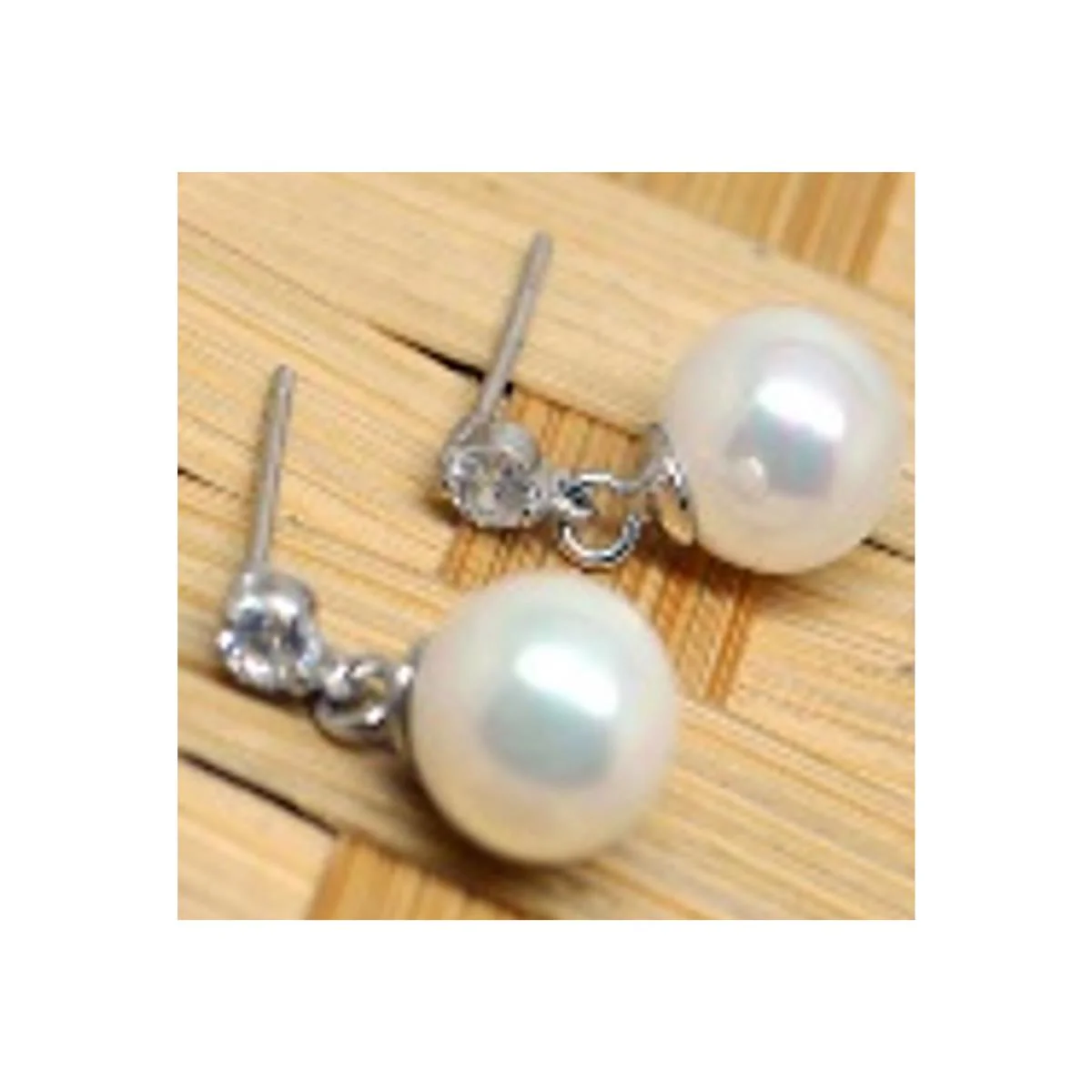 Pendientes Ronsa Plata de Ley 925 - Ronsa BLANCO